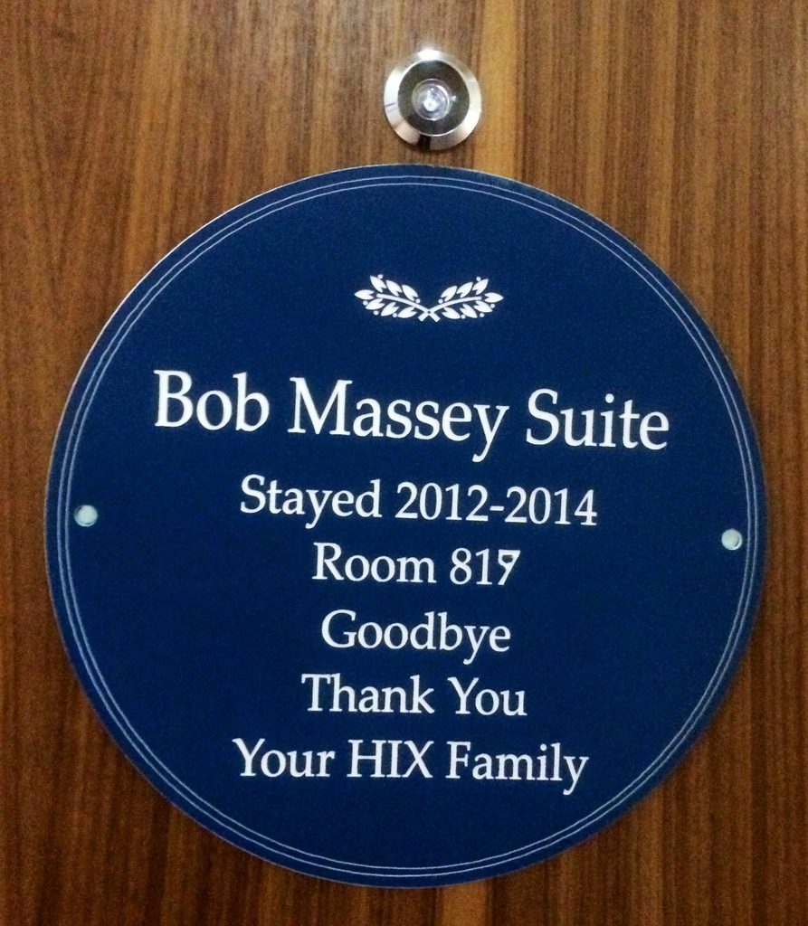 Blue Plaque at the Holiday Inn Express 
