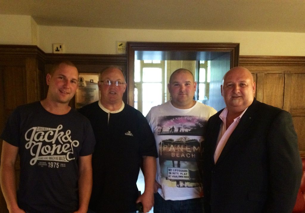 Meeting Dave, Paul and Richard Massey 