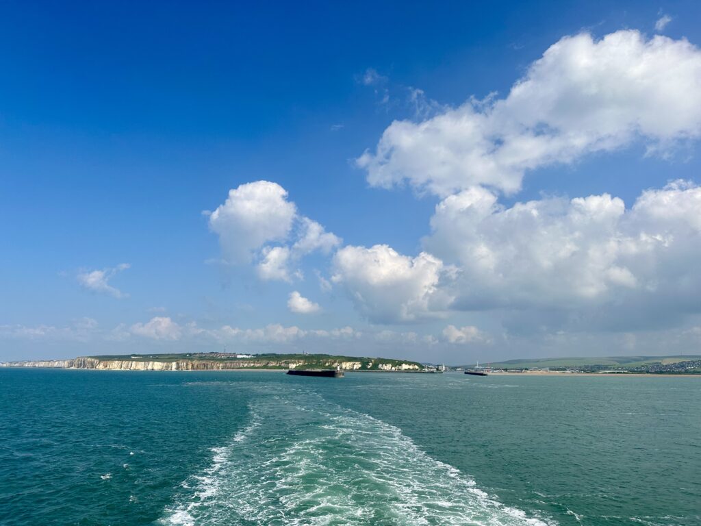 Leaving Newhaven
