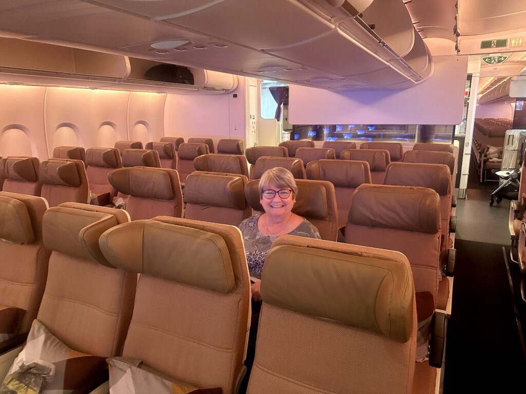 Priority Boarding on an Airbus 380