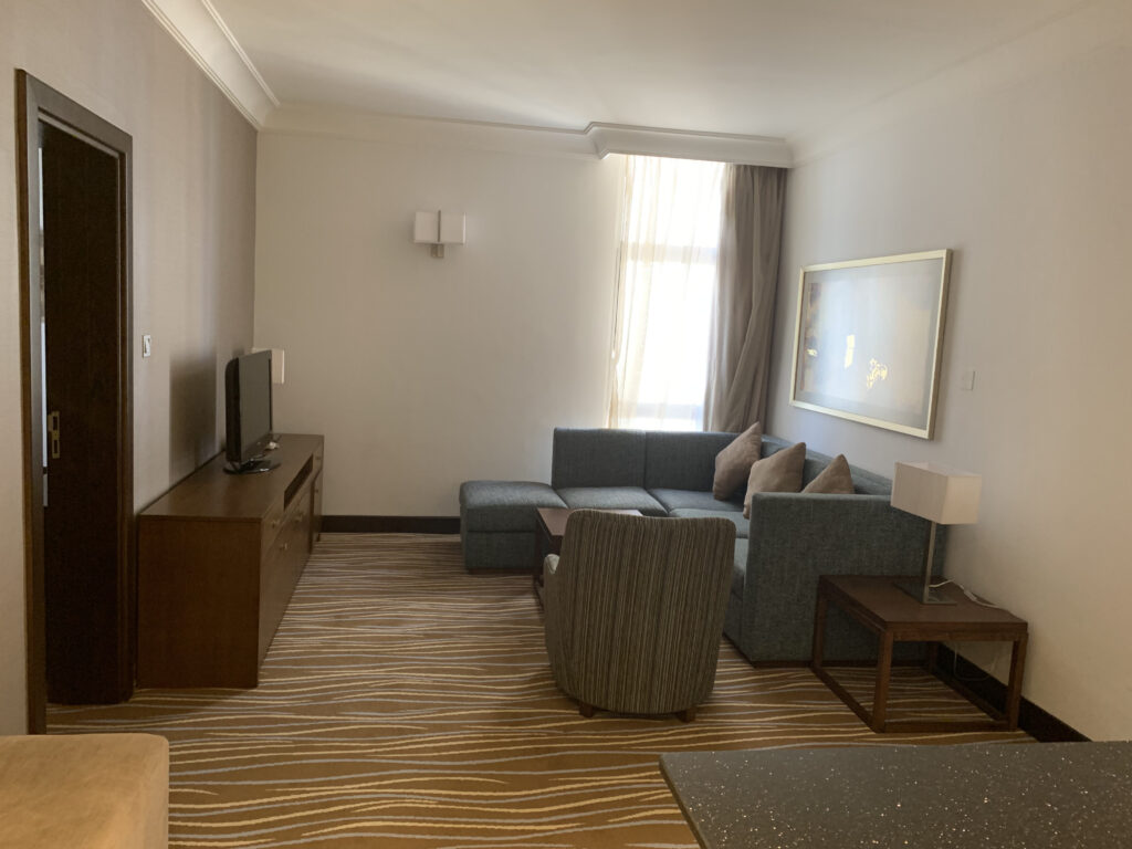 Suite at the DownTown Holiday Inn