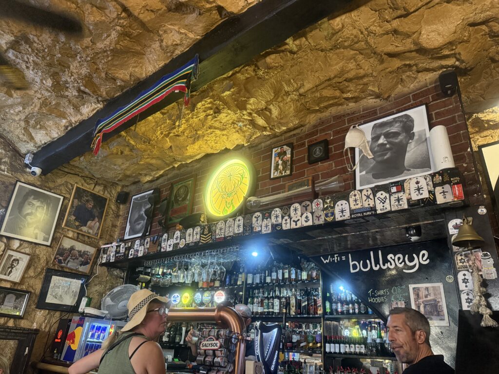 In side 'The Bar' - Valletta