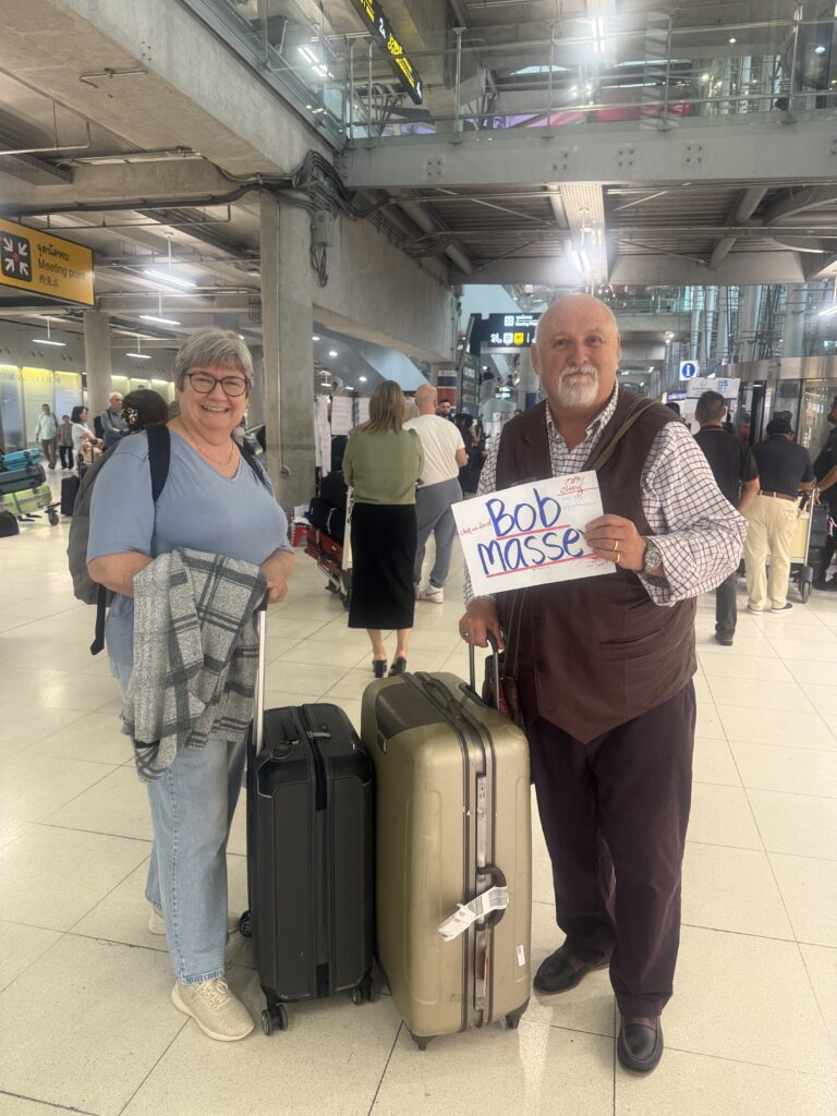 Pickup at Bangkok AIrport