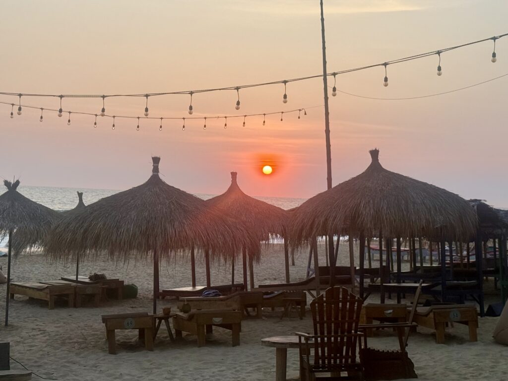 Sunset Drinks at Wow Bar, Hikkaduwa