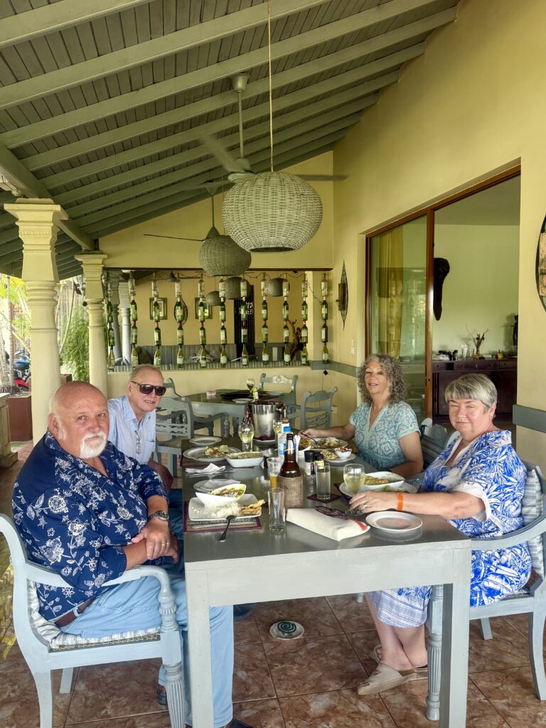 Lunch at Asian Dreams, Hikkaduwa