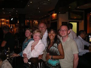 Family Group at the Hard Rock Cafe Dubai May 2007 @ Tolfalas.com