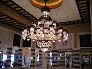 Chandelier in Al Qasr