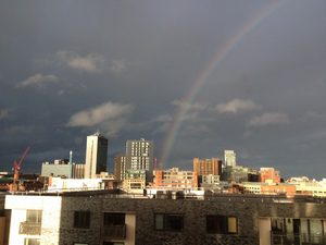 Rainbow from the HIX @ Tolfalas.com