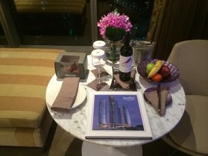 Birthday Greetings at the Jumeirah Etihad Towers - at Tolfalas.com