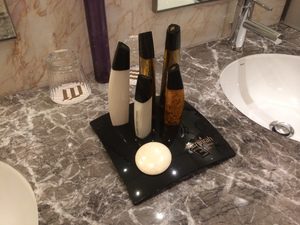 Toiletries at the Jumeirah Etihad Towers - at Tolfalas.com