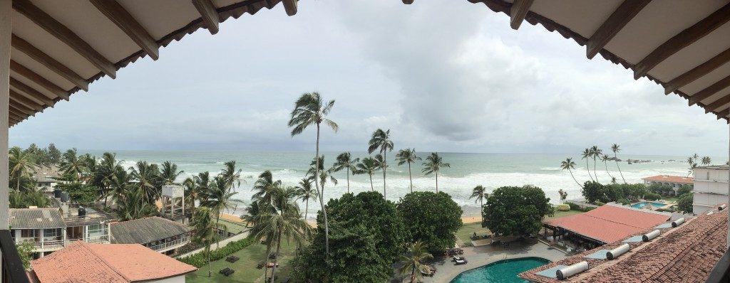 View from Room 606 at The Citrus, Hikkaduwa @ tolfalas.com
